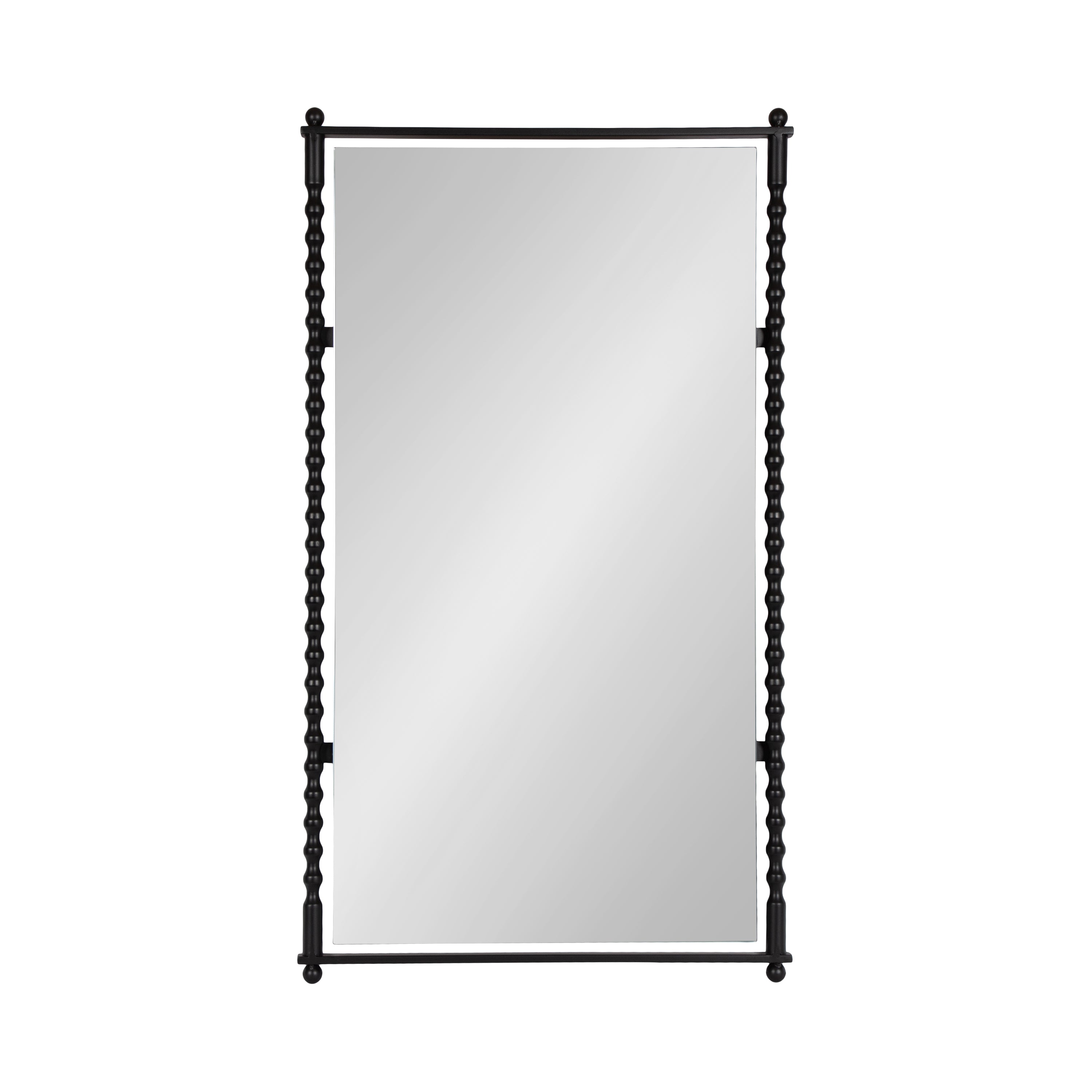 Rectangle Mirror Black 24x42 5