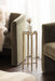 Drink Table Gold 7x7x22 7