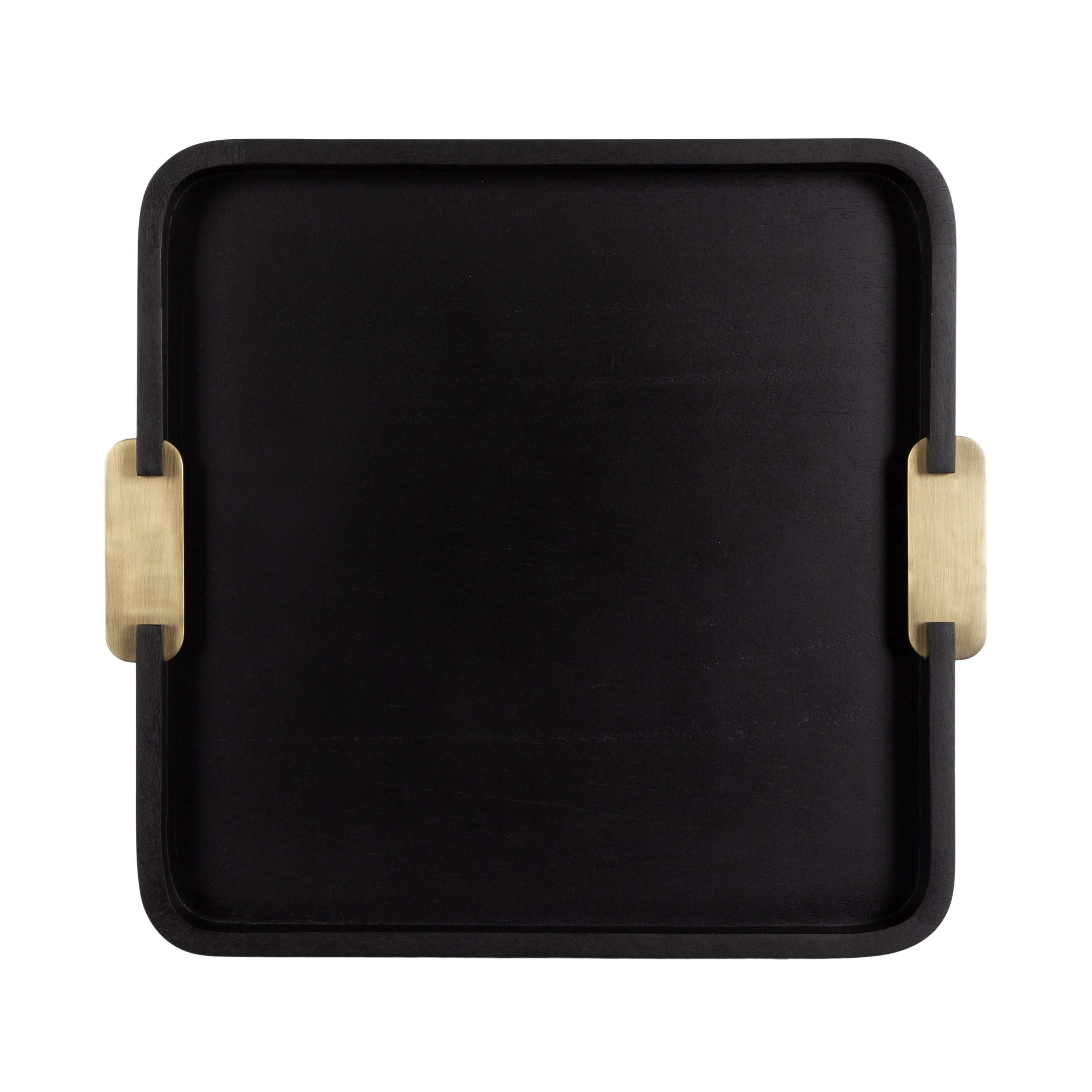Serving Tray Black 18x20 4