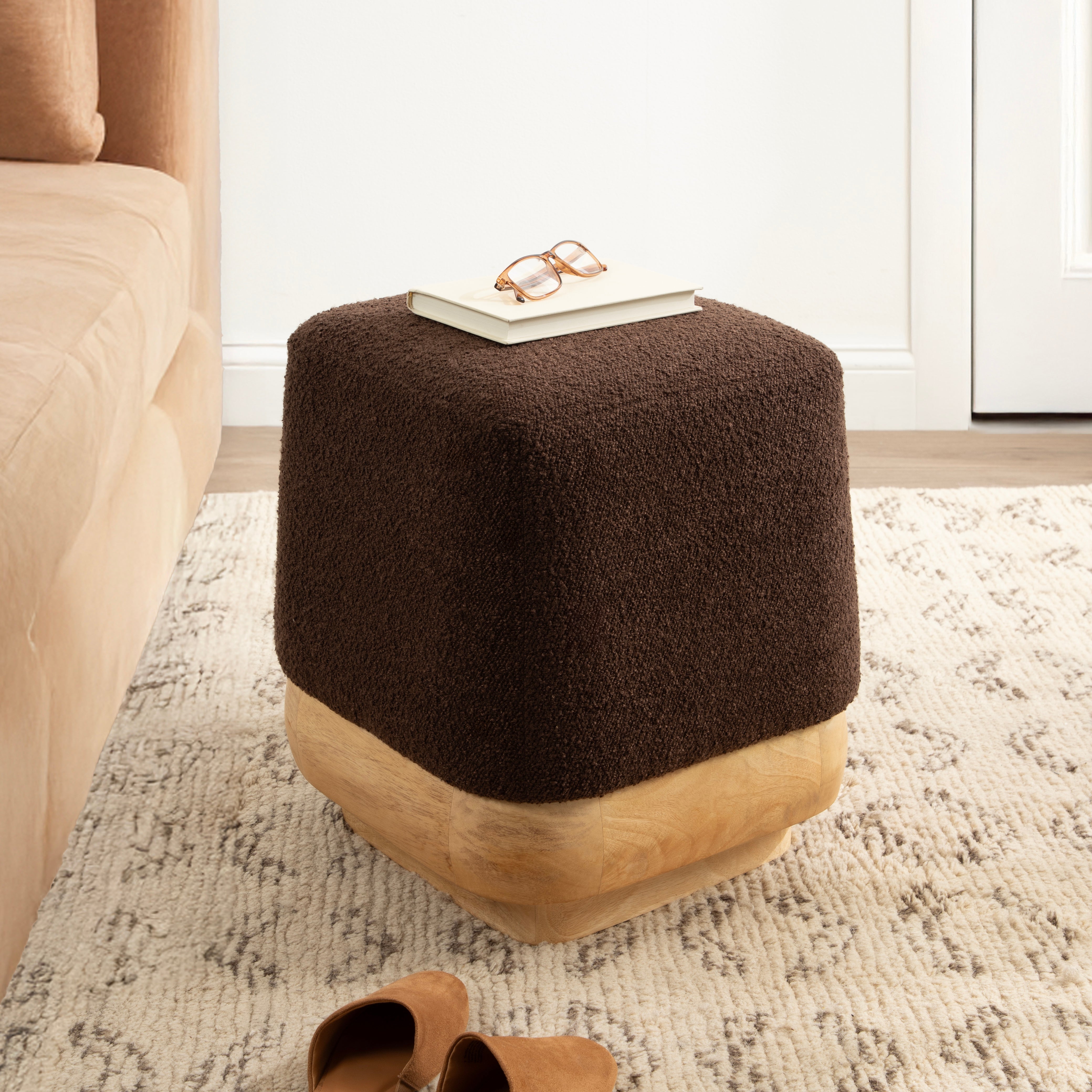 Standard Ottoman 16x16x18 Natural 7