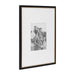 Wall Frame Black Gold 16x20 matted to 8x10 5