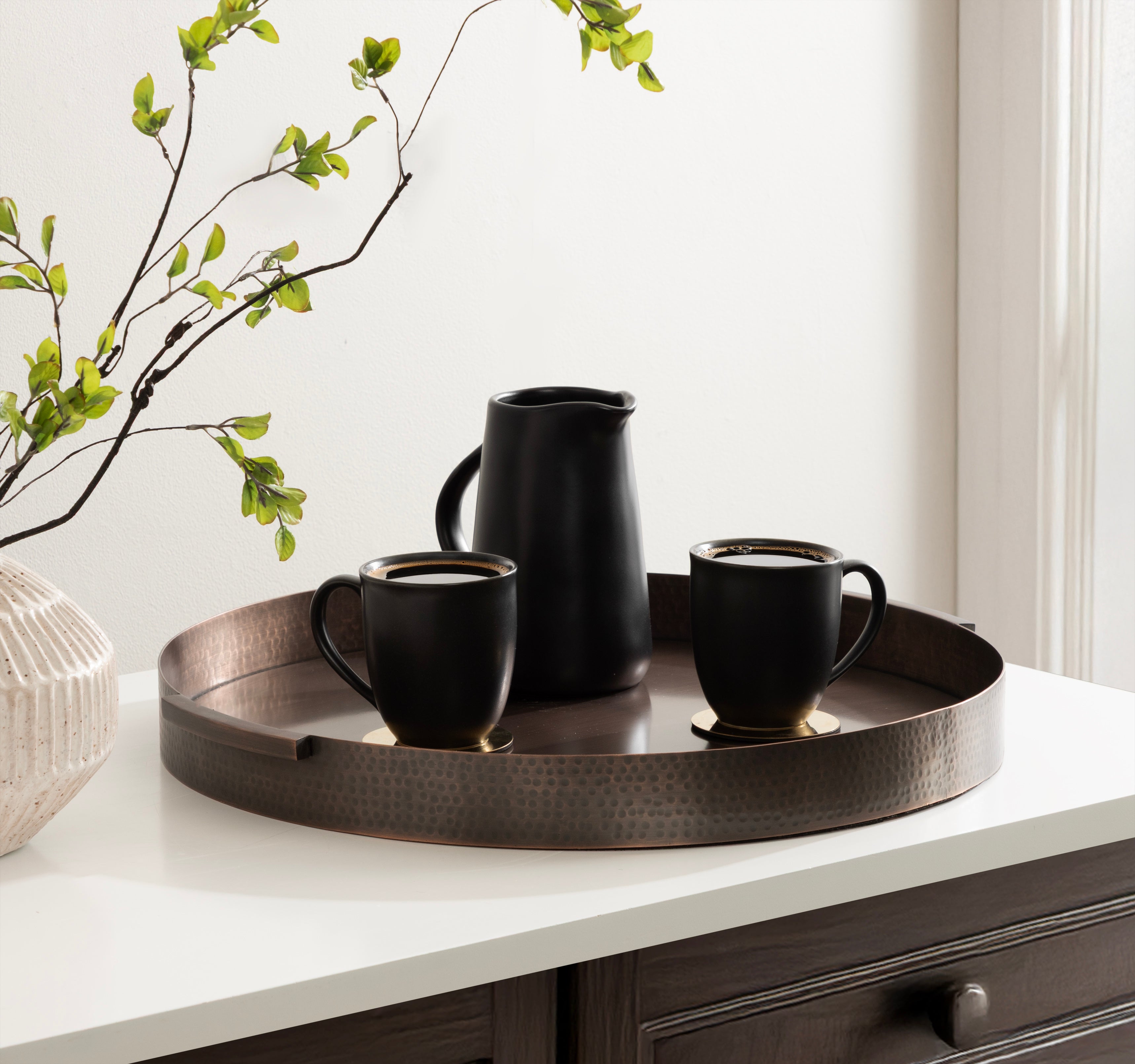 Single Tray 21" Diameter Bronze 7