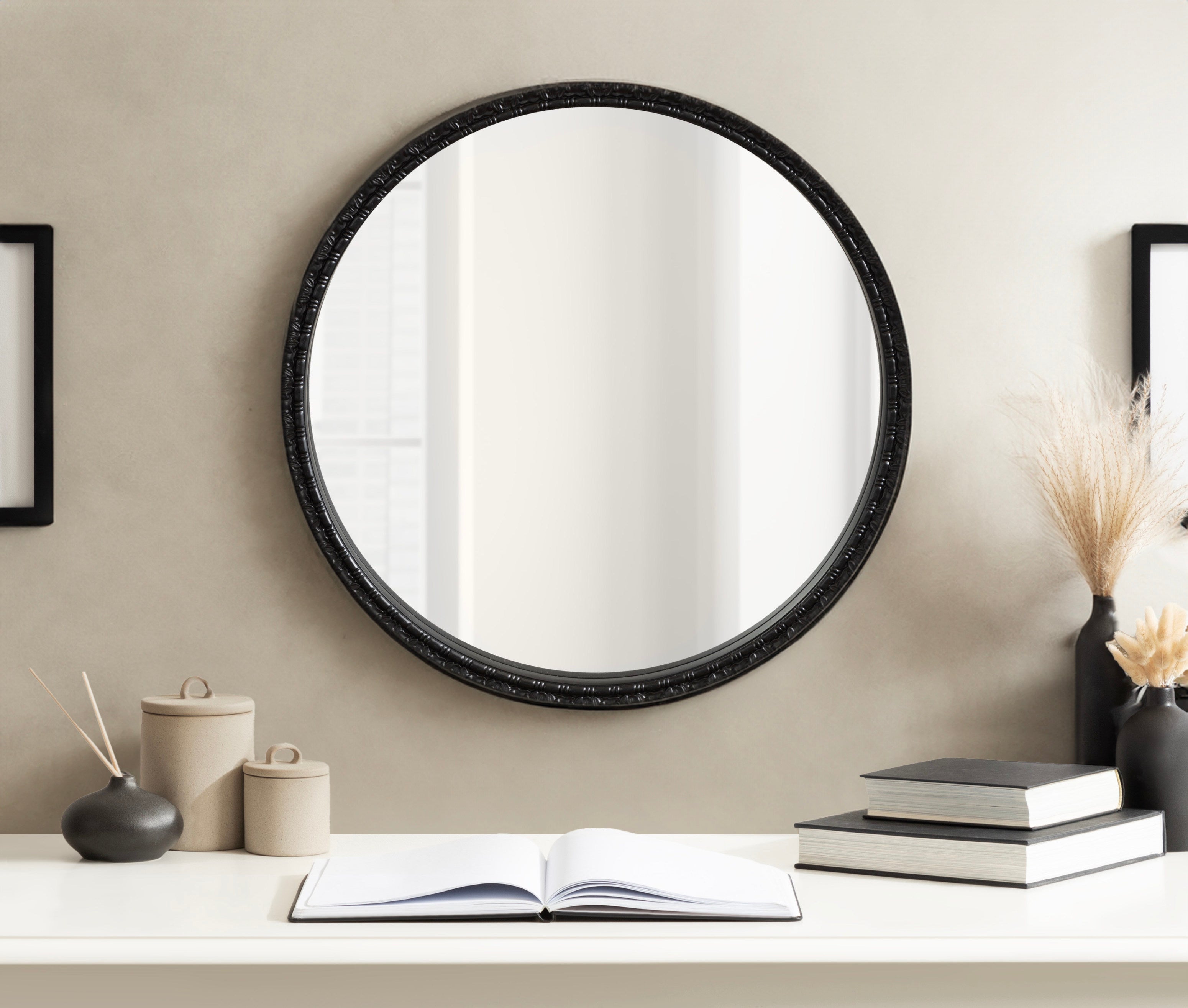 Stallworth Decorative Round Mirror