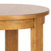 Side Table Natural 16x16x23 3