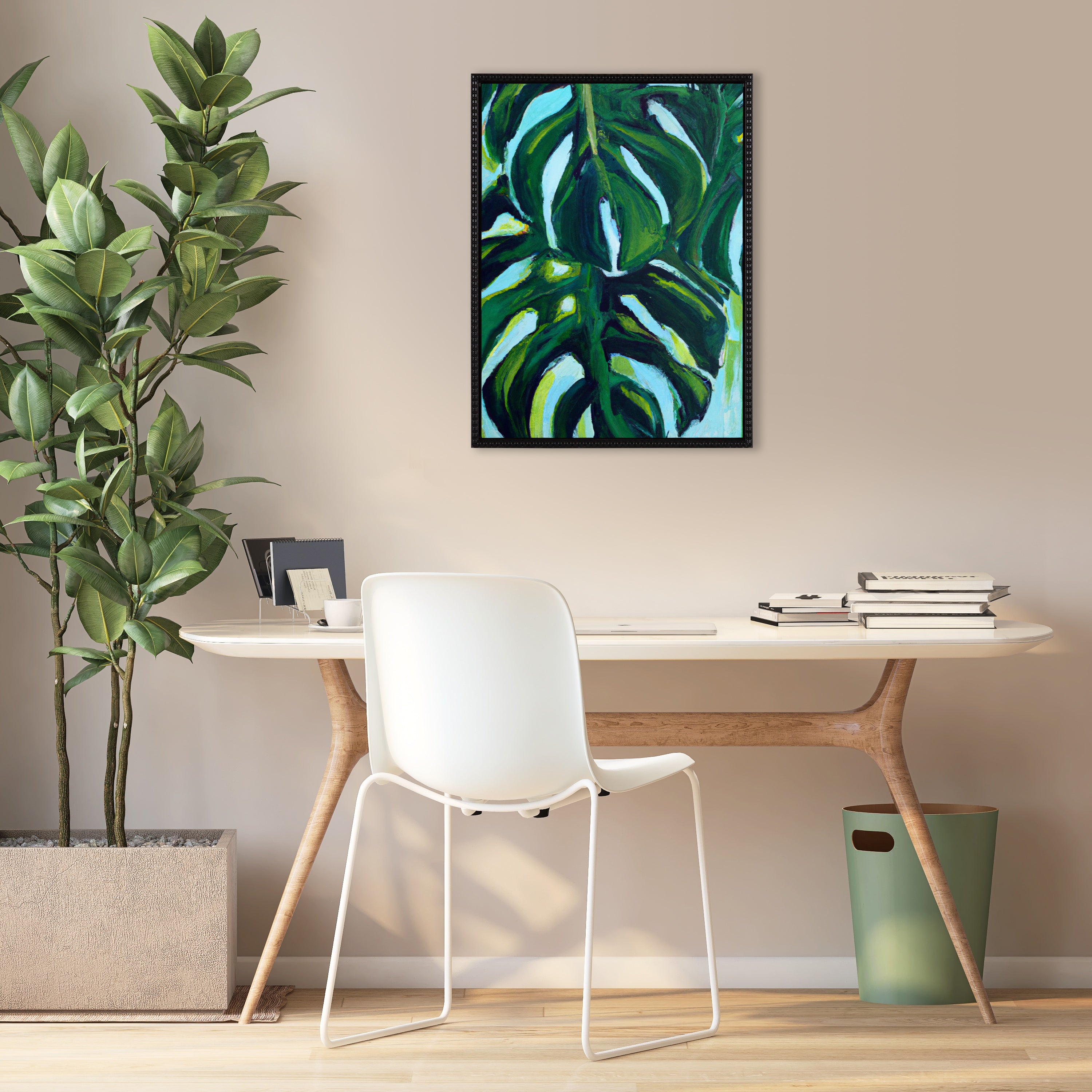 Framed Canvas 18x24 Sylvie Beaded Black 5