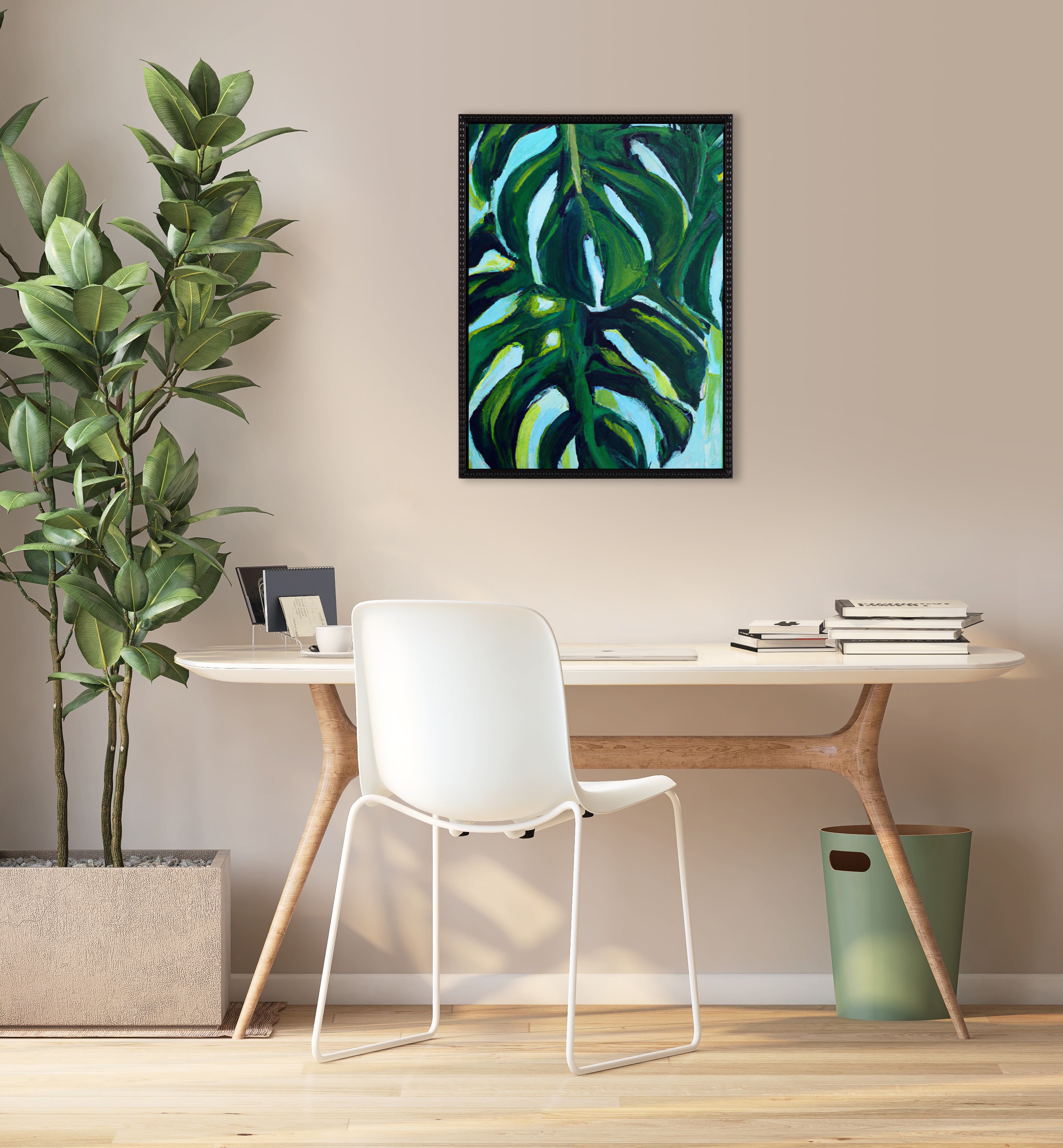 Framed Canvas 18x24 Sylvie Beaded Black 5
