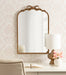 Arch Mirror Gold 19x29 6