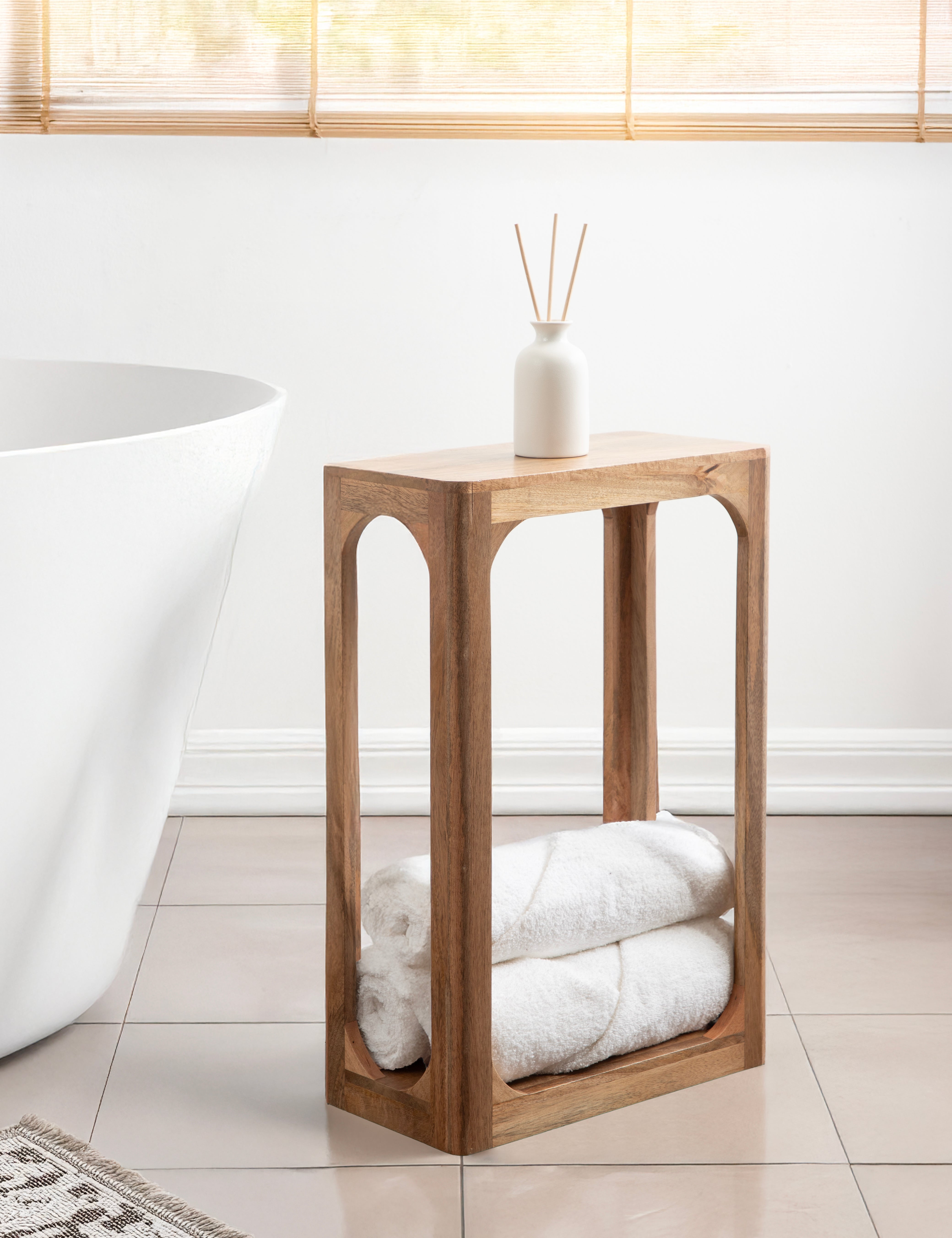 Side Table Natural 16x8x24 6