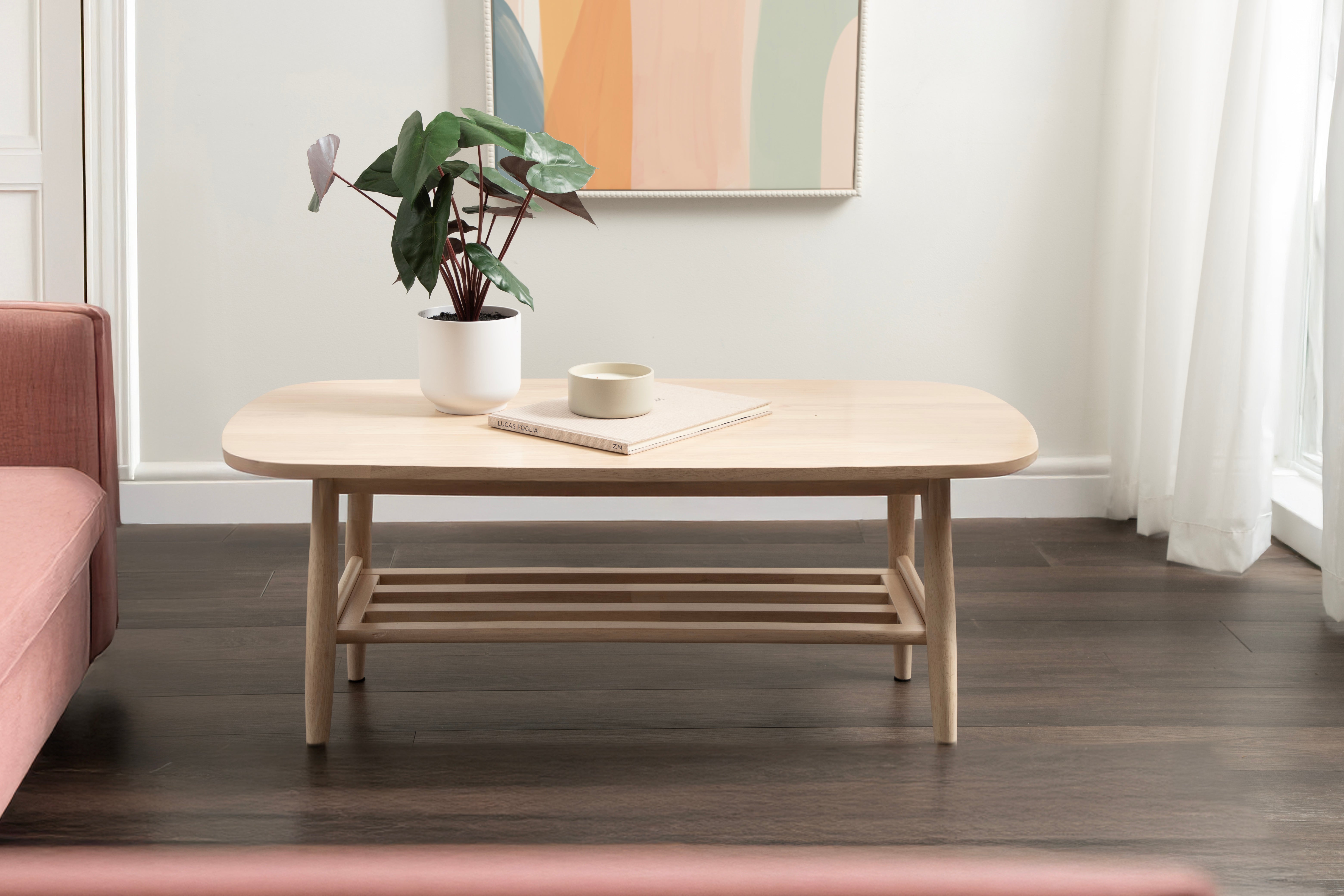 Nilas Wood Coffee Table