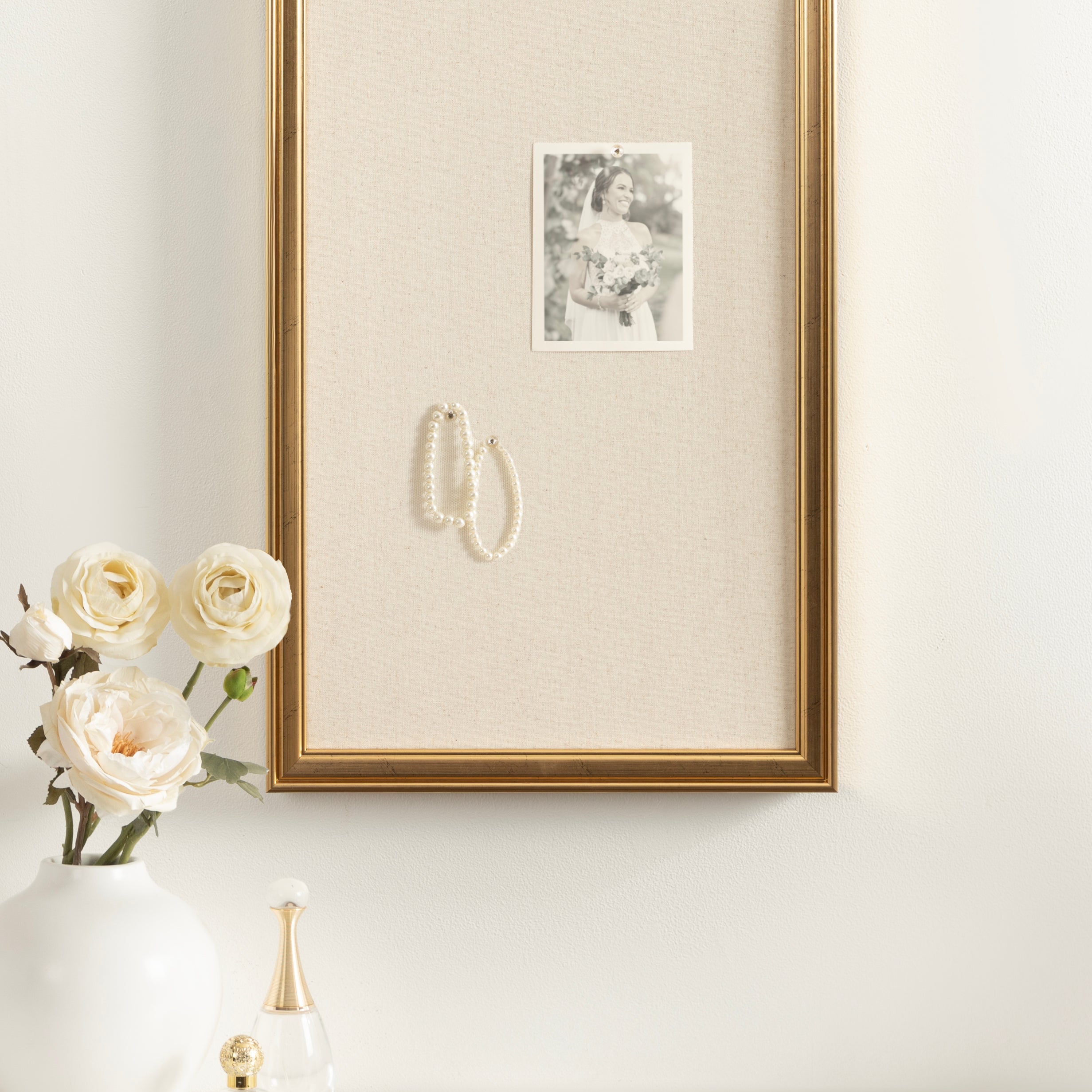 Pinboard 15x24 Gold 6