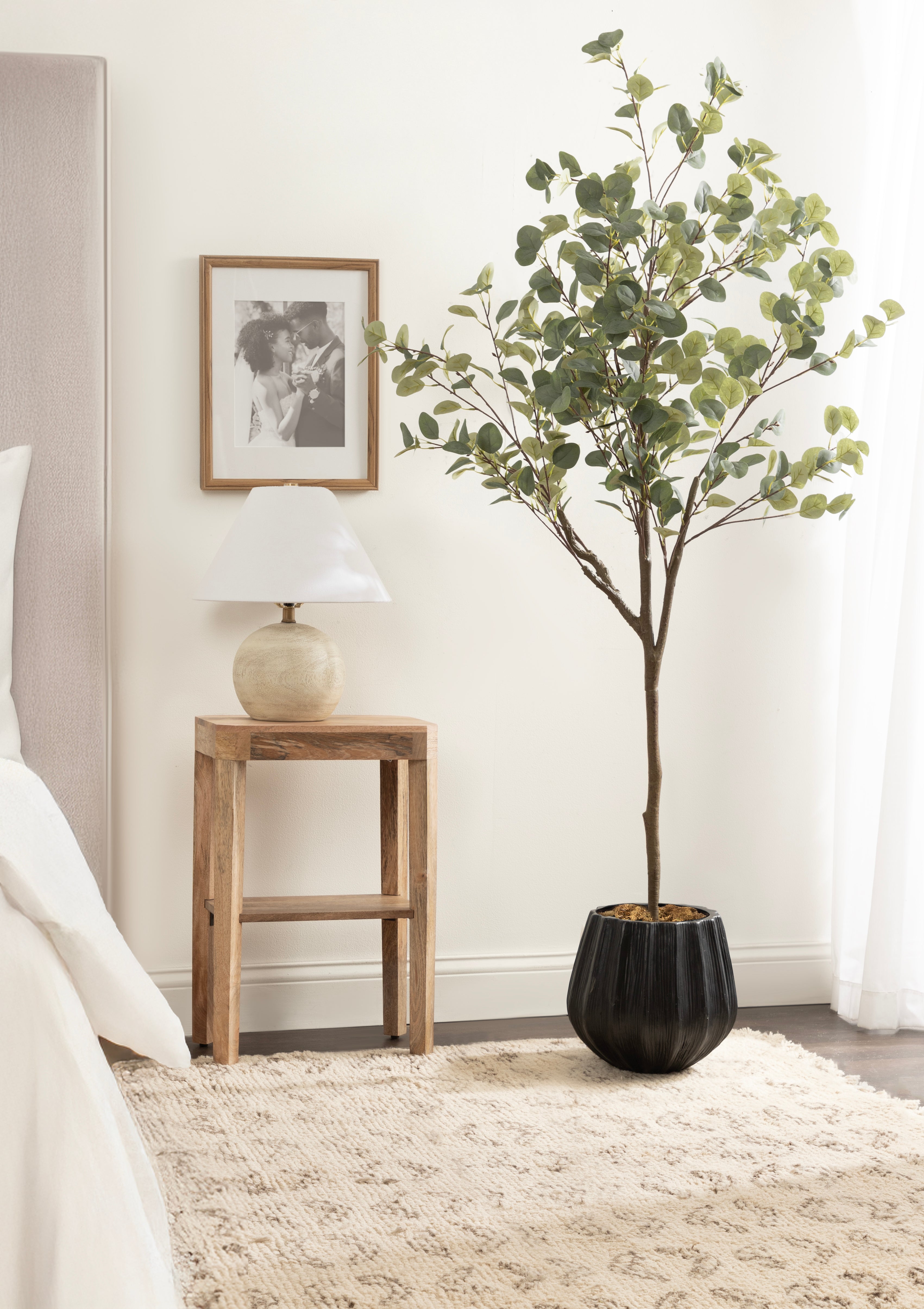 Faux Tree Black 6' 8