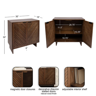 Floor Cabinet Brown 30x15x30 2