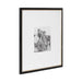 Wall Frame Black Gold 18x18 matted to 8x8 5