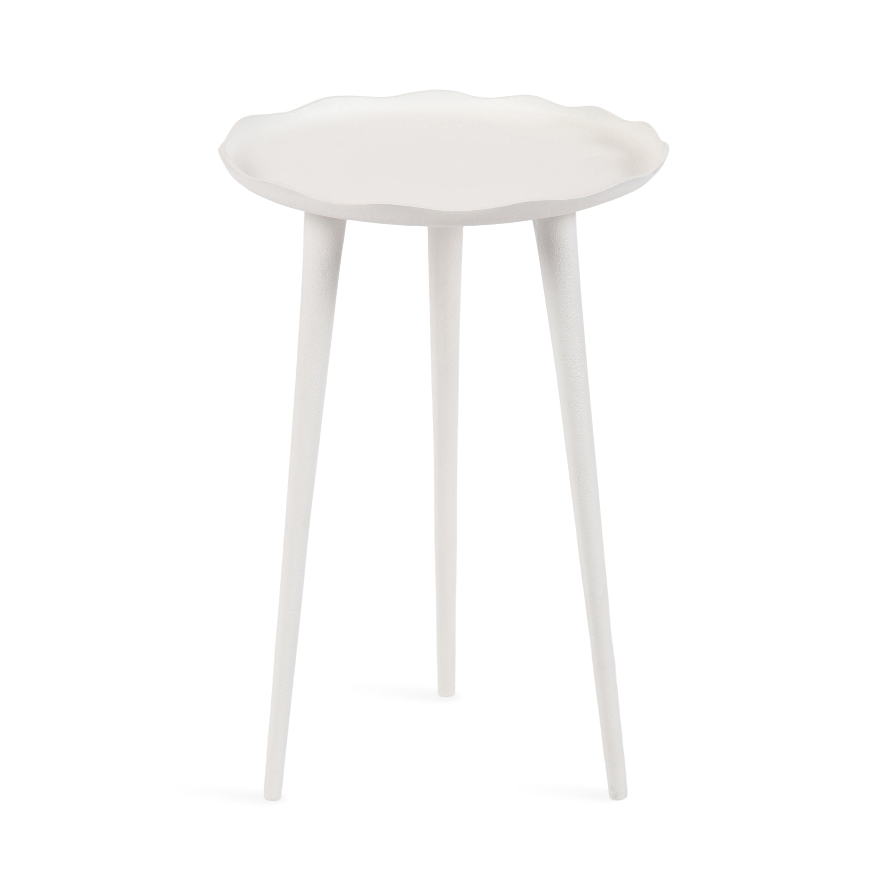 Side Table White 15x15x22 1