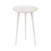 Side Table White 15x15x22 1