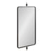 Rectangle Mirror 20x41 Black 1