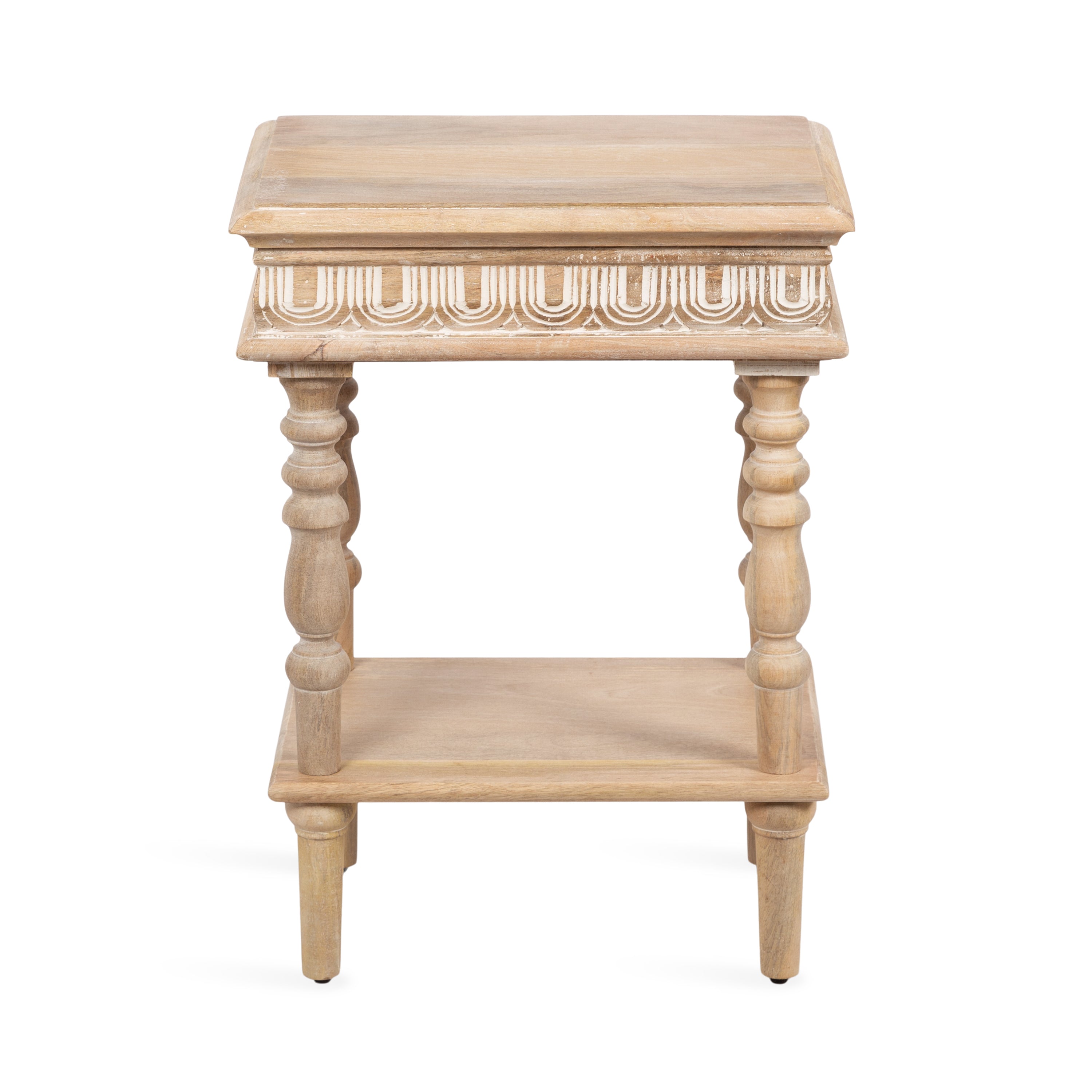 Patresa Wood Side Table