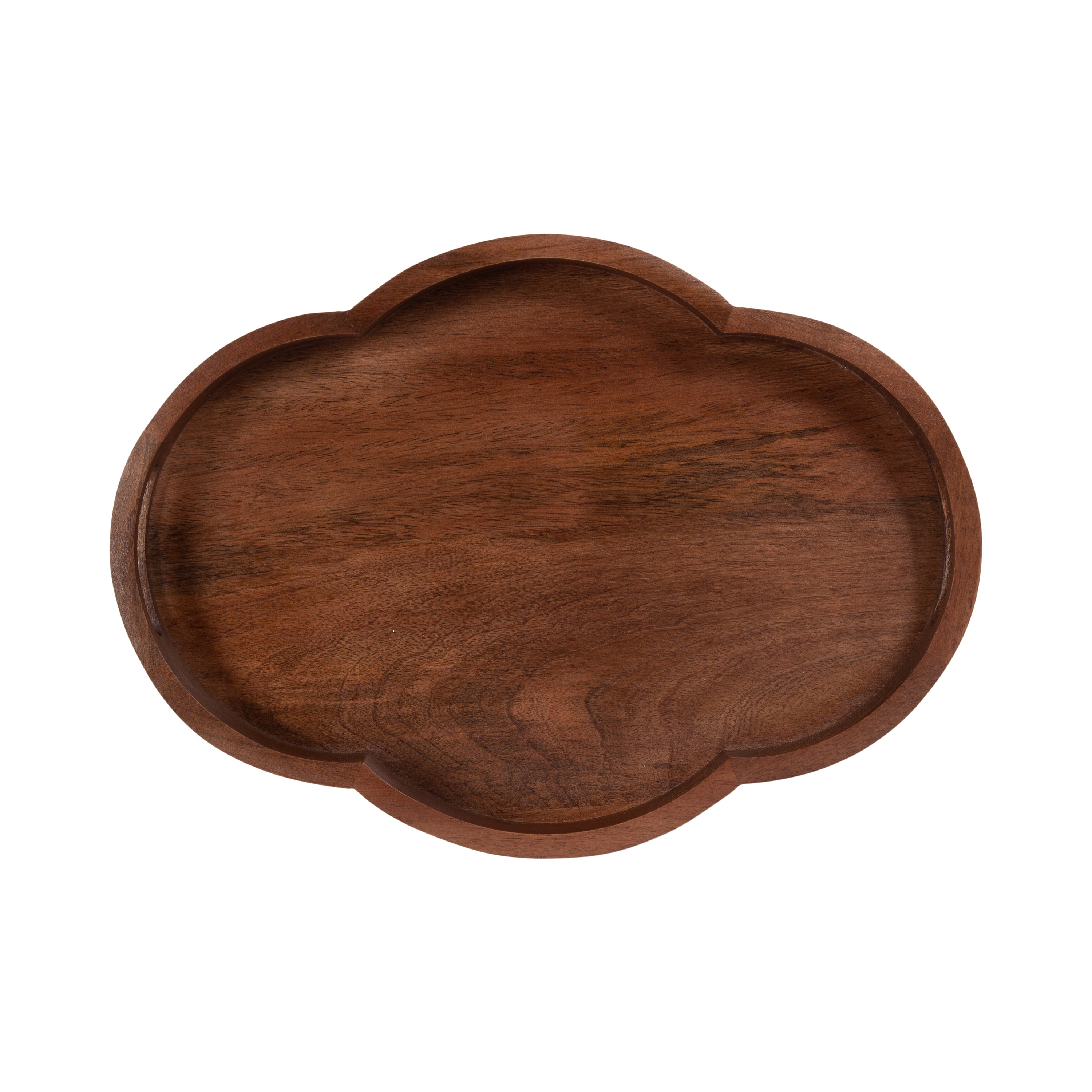 Single Tray 20x14 Walnut Brown 4