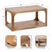 Coffee Table Natural 36x20x18 2