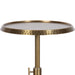 Drink Table Gold 11x11x30 3