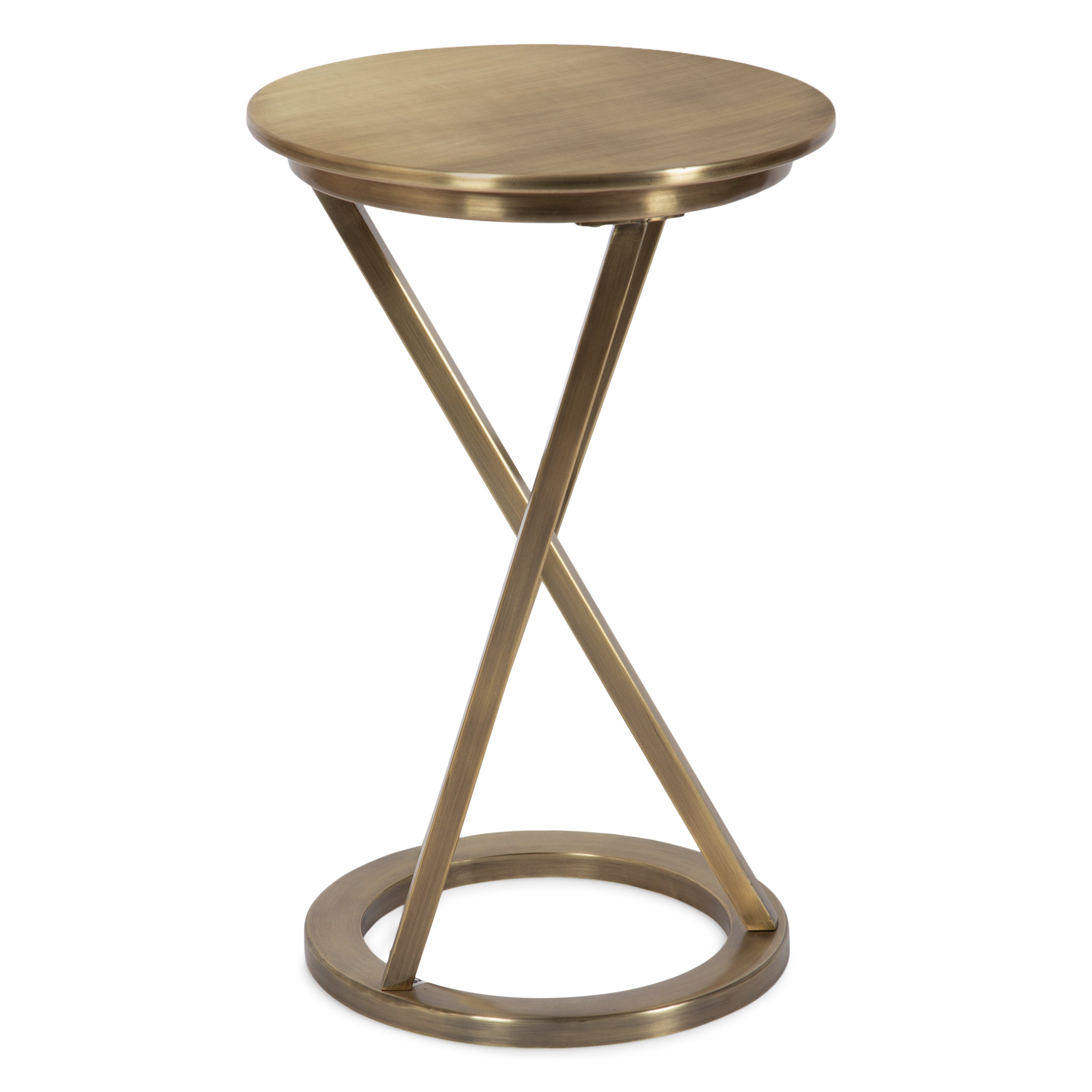 Side Table Gold 15x15x23 4