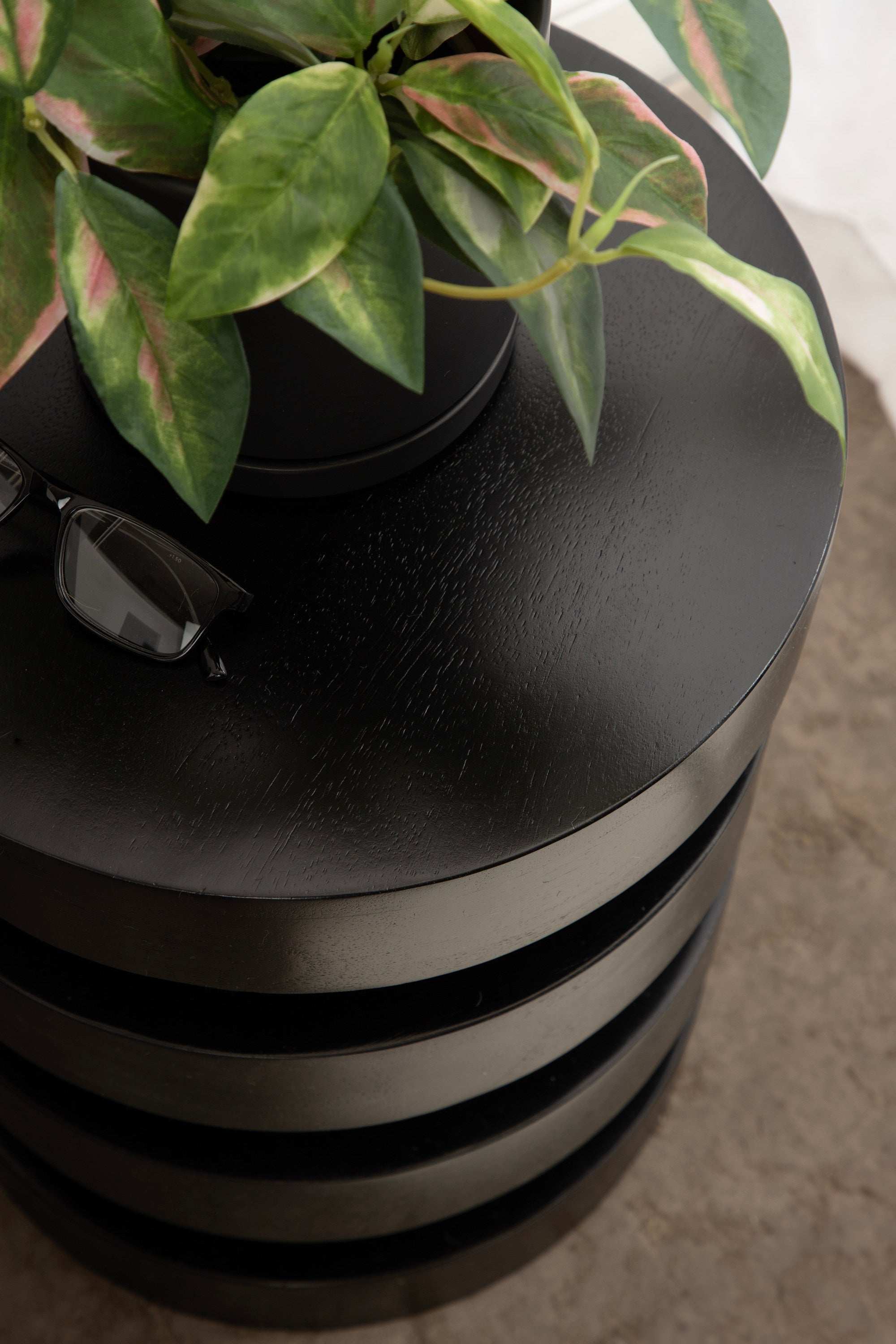 Omar Round Side Table