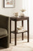 Side Table Dark Brown 16x10x25 6
