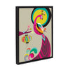 Sylvie Peacock Framed Canvas by Rachel Lee of My Dream Wall