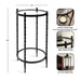 Side Table 14x14x25 Black 2