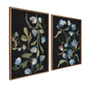 Sylvie Foliage I and Foliage III Framed Canvas Art Set by Nikita Jariwala