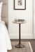 Drink Table Beige Bronze 14x14x24 7