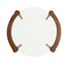 Coffee Table Walnut Brown 28x26x18 4