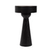 Side Table Black 12x12x22 5