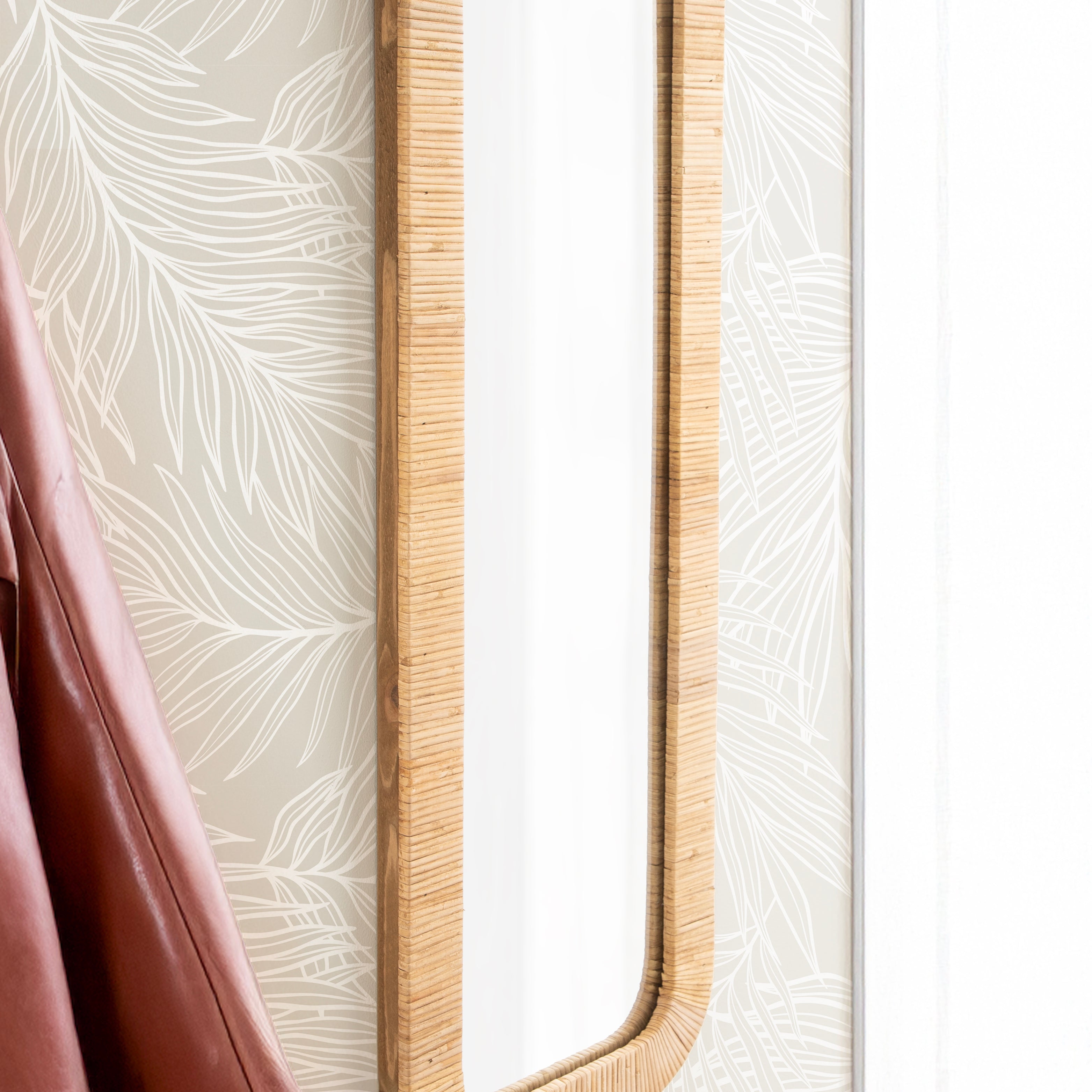 Rectangle Mirror 12x36 Natural 7