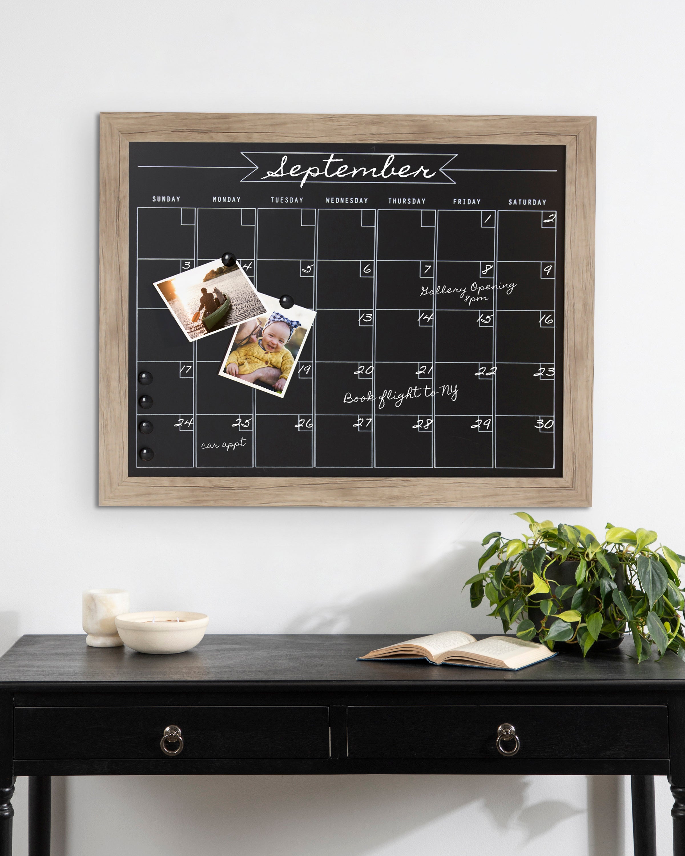 Monthly Calendars Rustic Brown 23x29 6