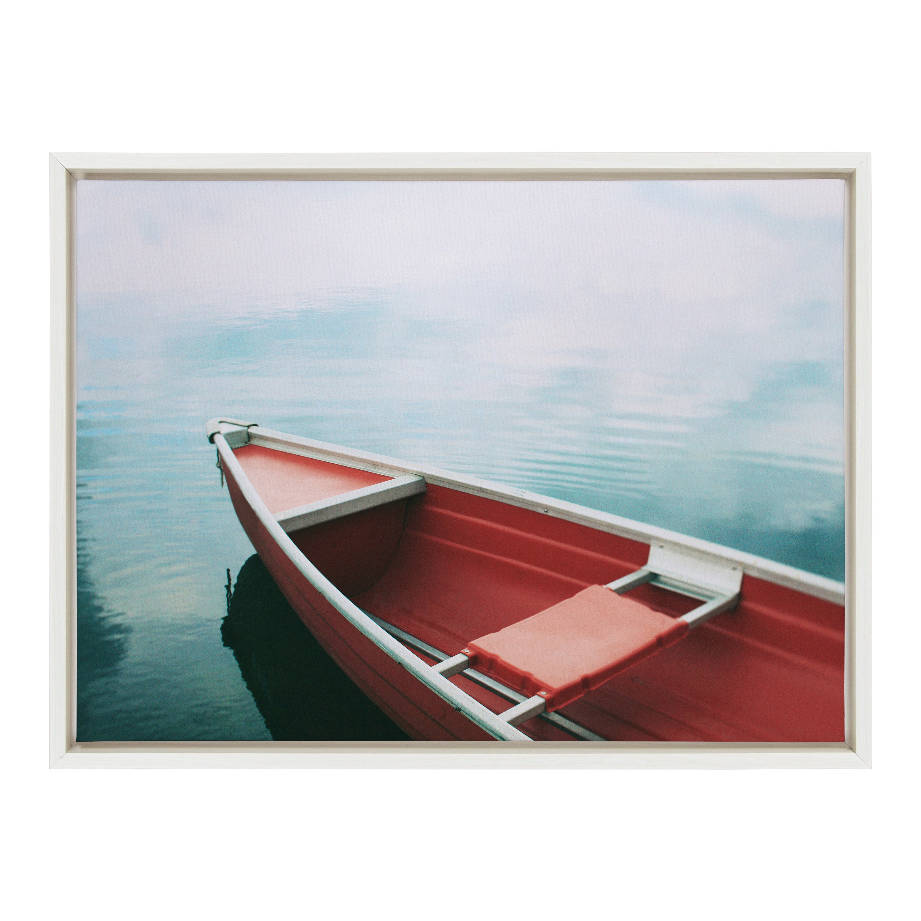 Sylvie Floating in the Sky Framed Canvas by Alicia Bock