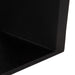 Accent Shelf Black 20x6x26 3
