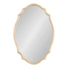 Leanna Wood Scalloped Oval Mirror