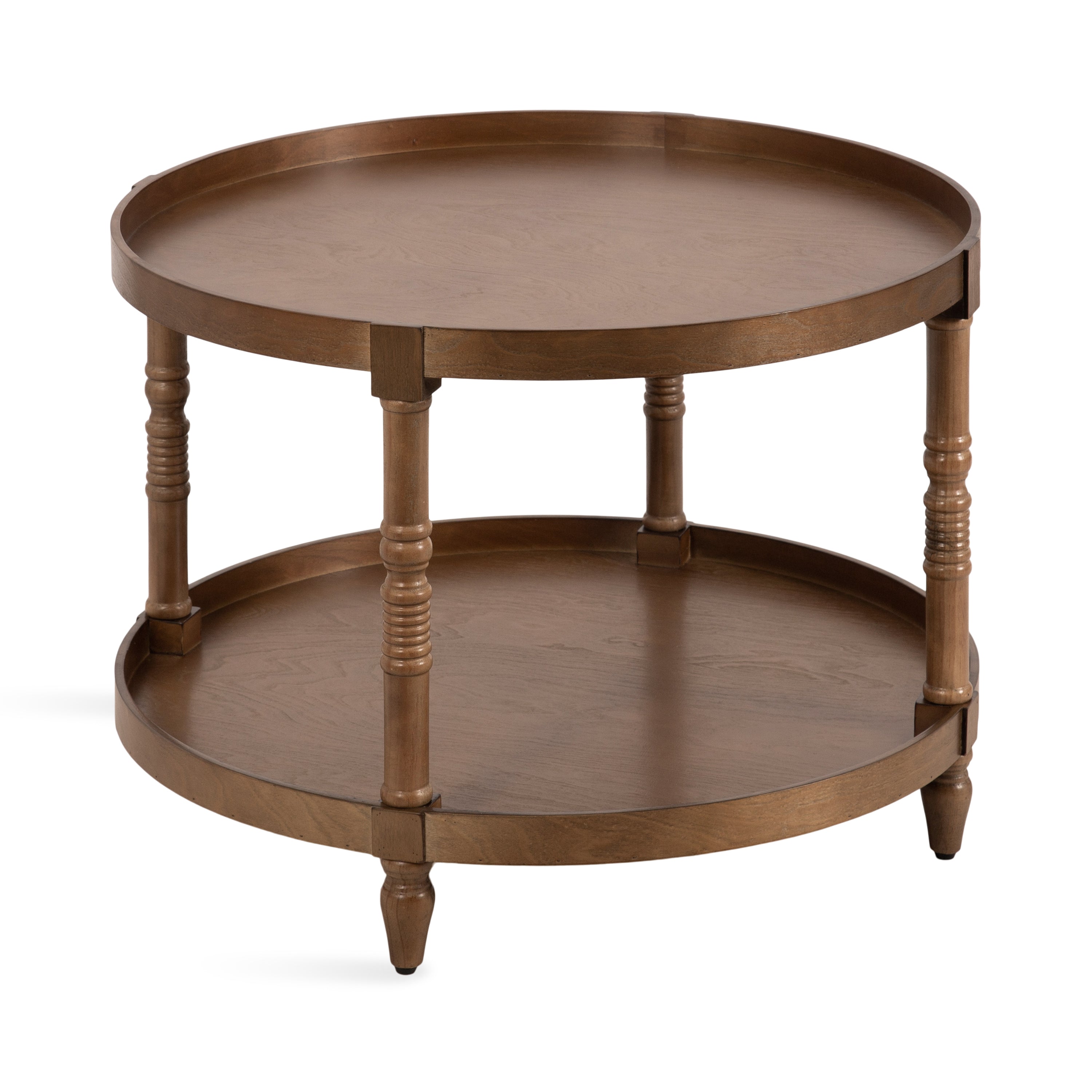 Bellport Round Wood Coffee Table