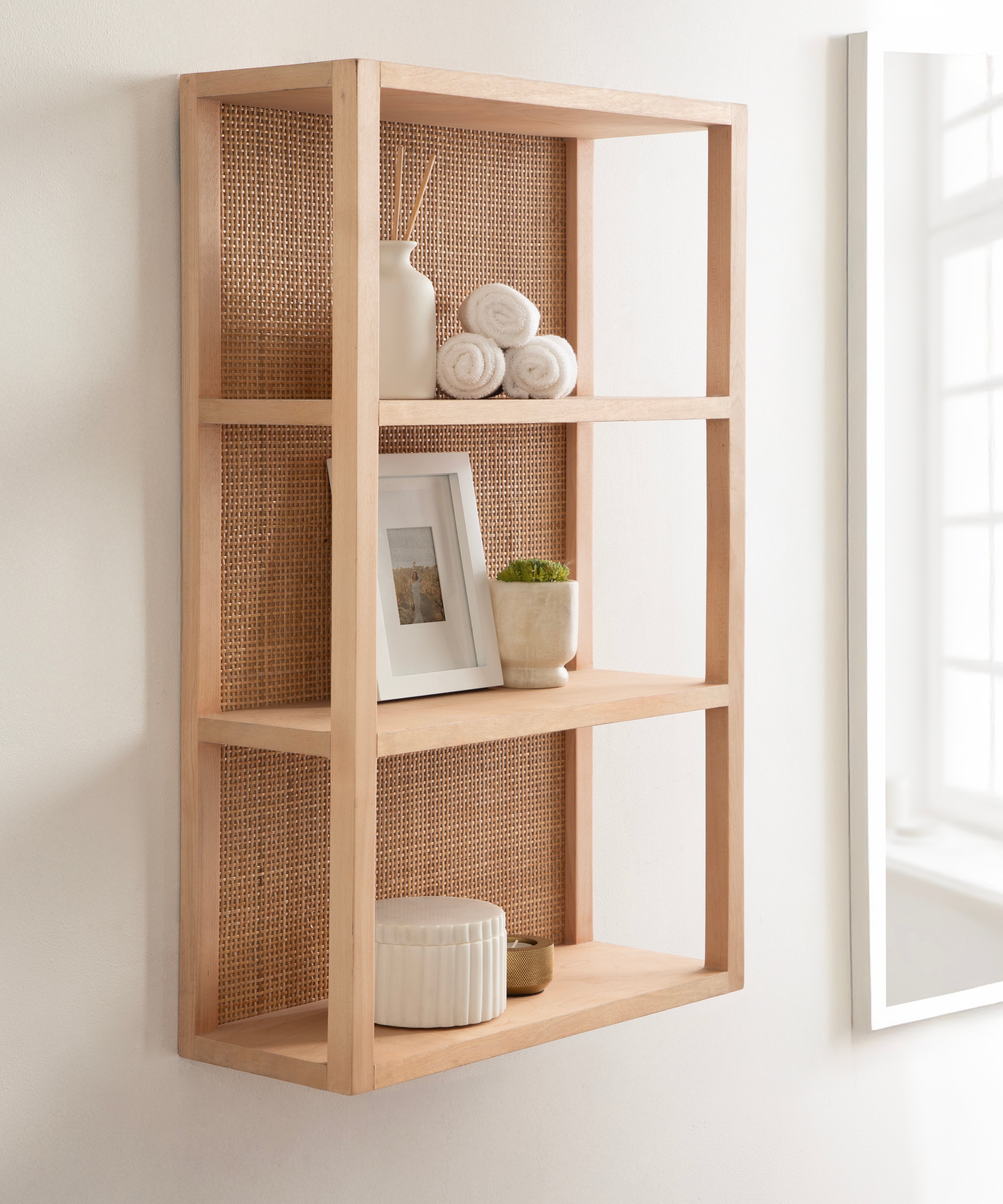 Accent Shelf Natural 19x30 8