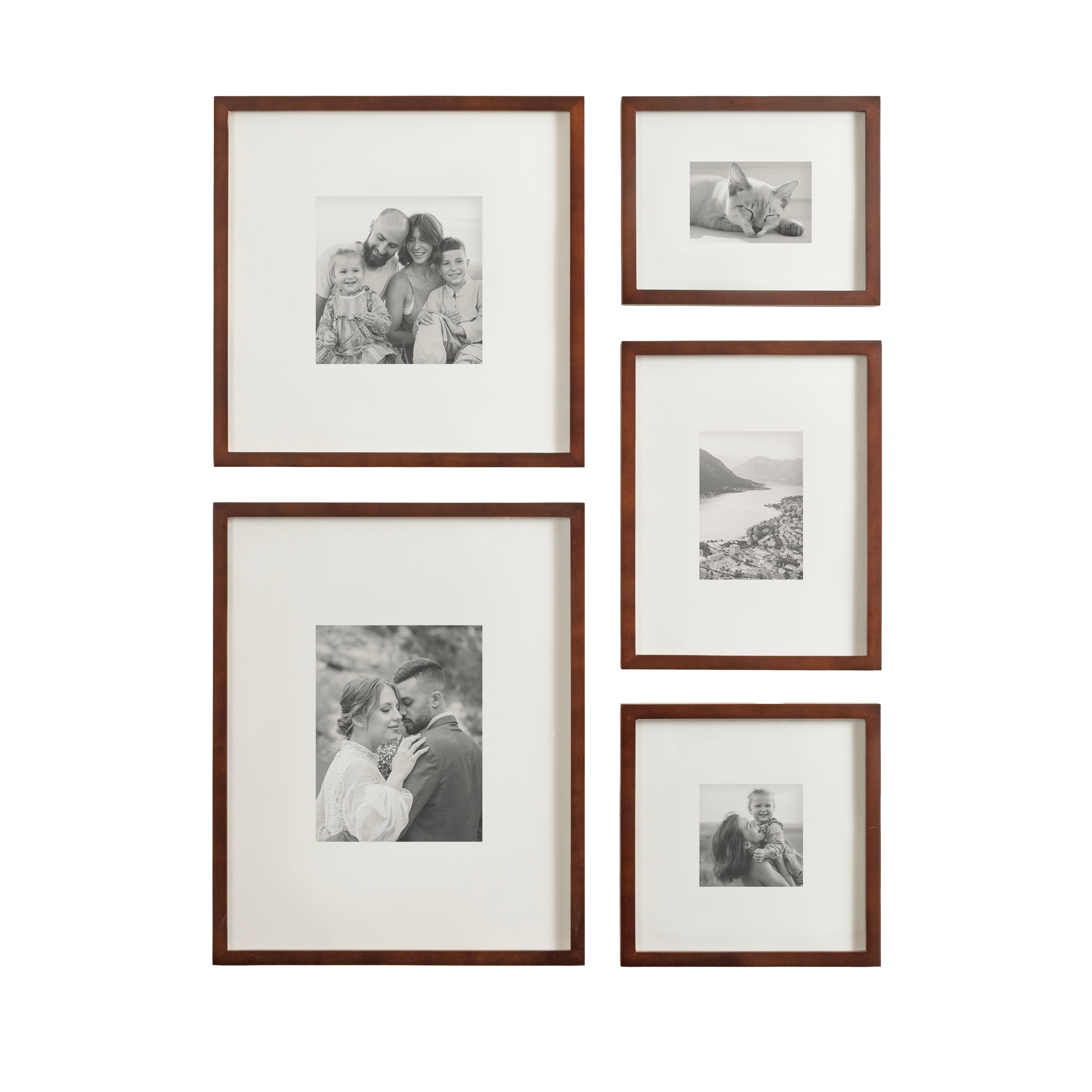 Frame Box Set Brown 5 Piece 5