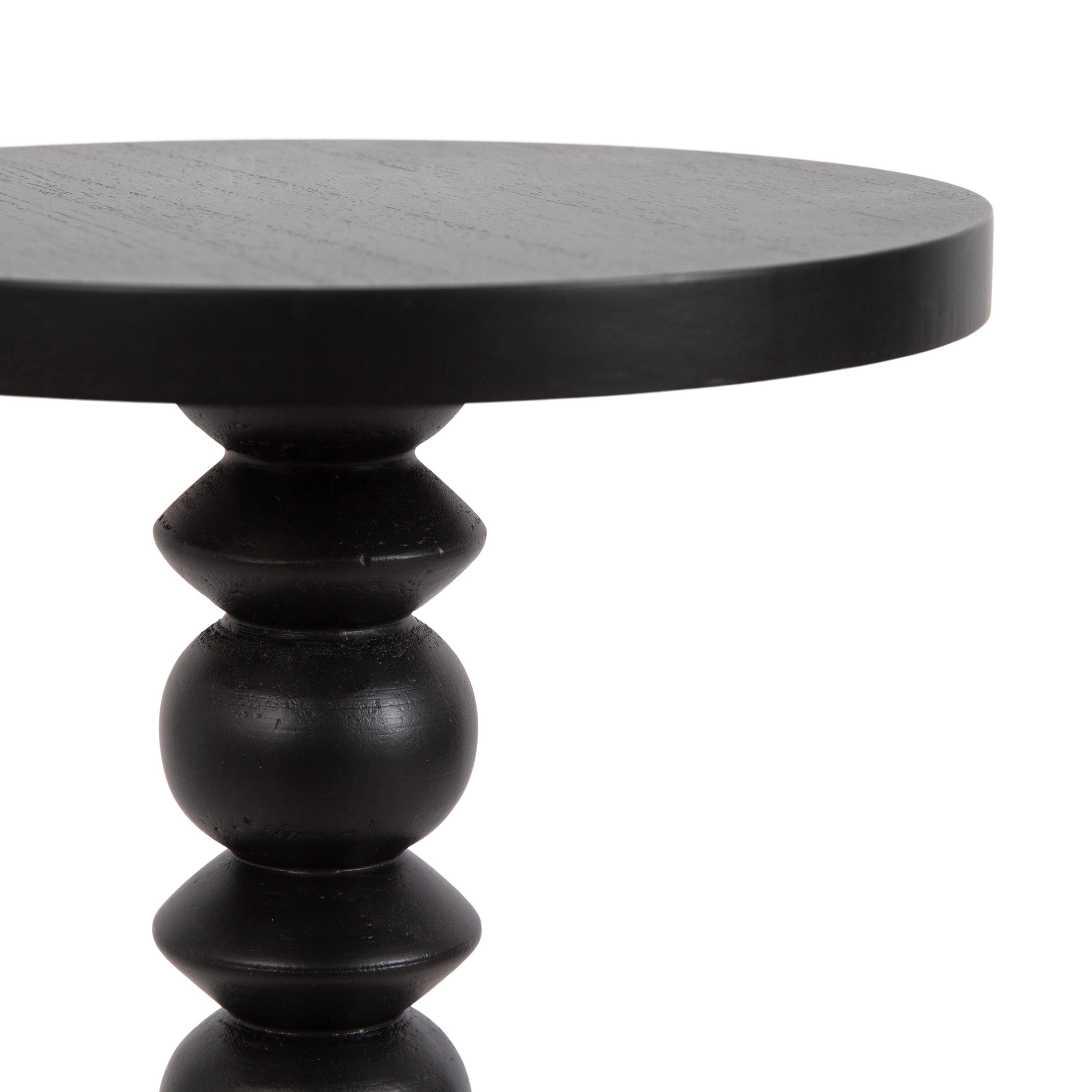 Drink Table Black 10x10x23 3