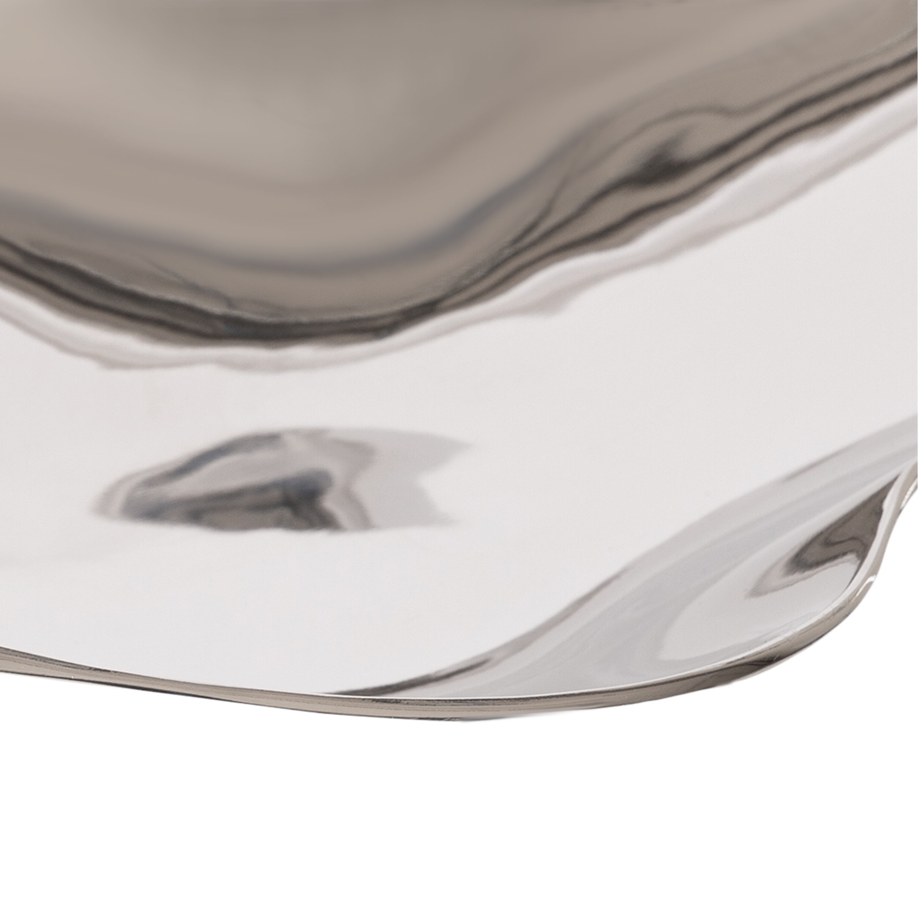 Serving Tray 15x11x2 Silver 3