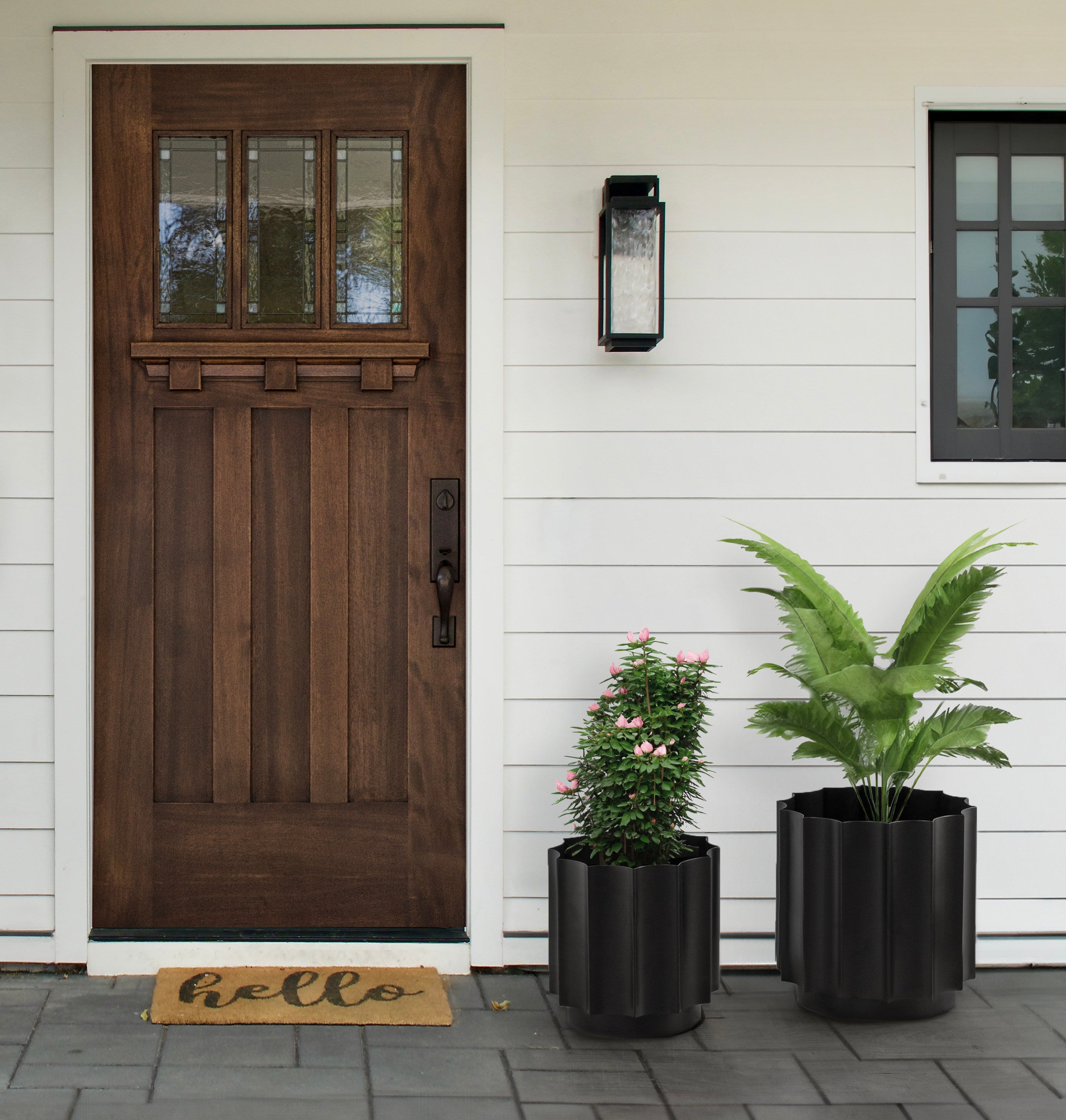 Scalone Metal Planter Set