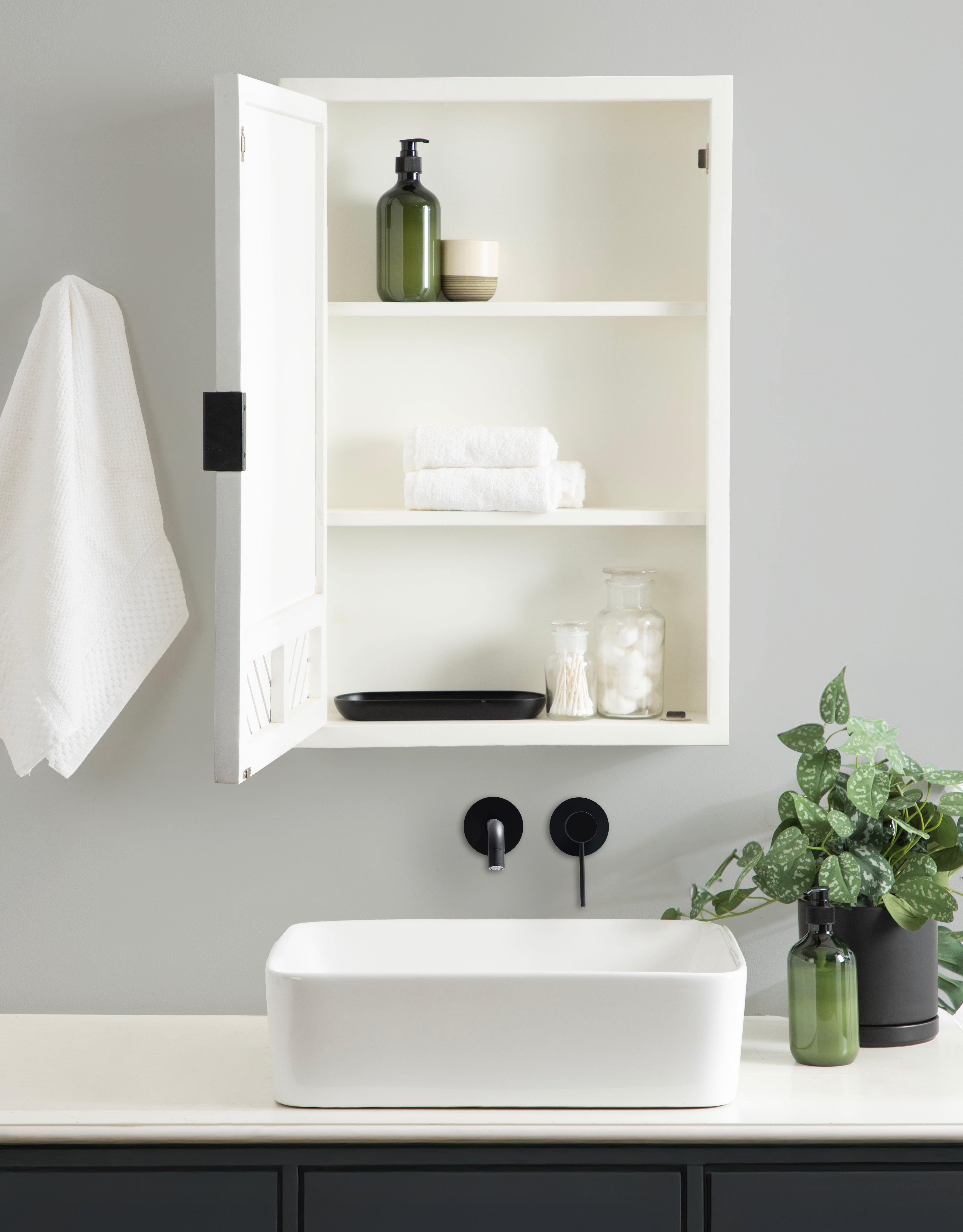 Medicine Cabinet White 20x5x30 8