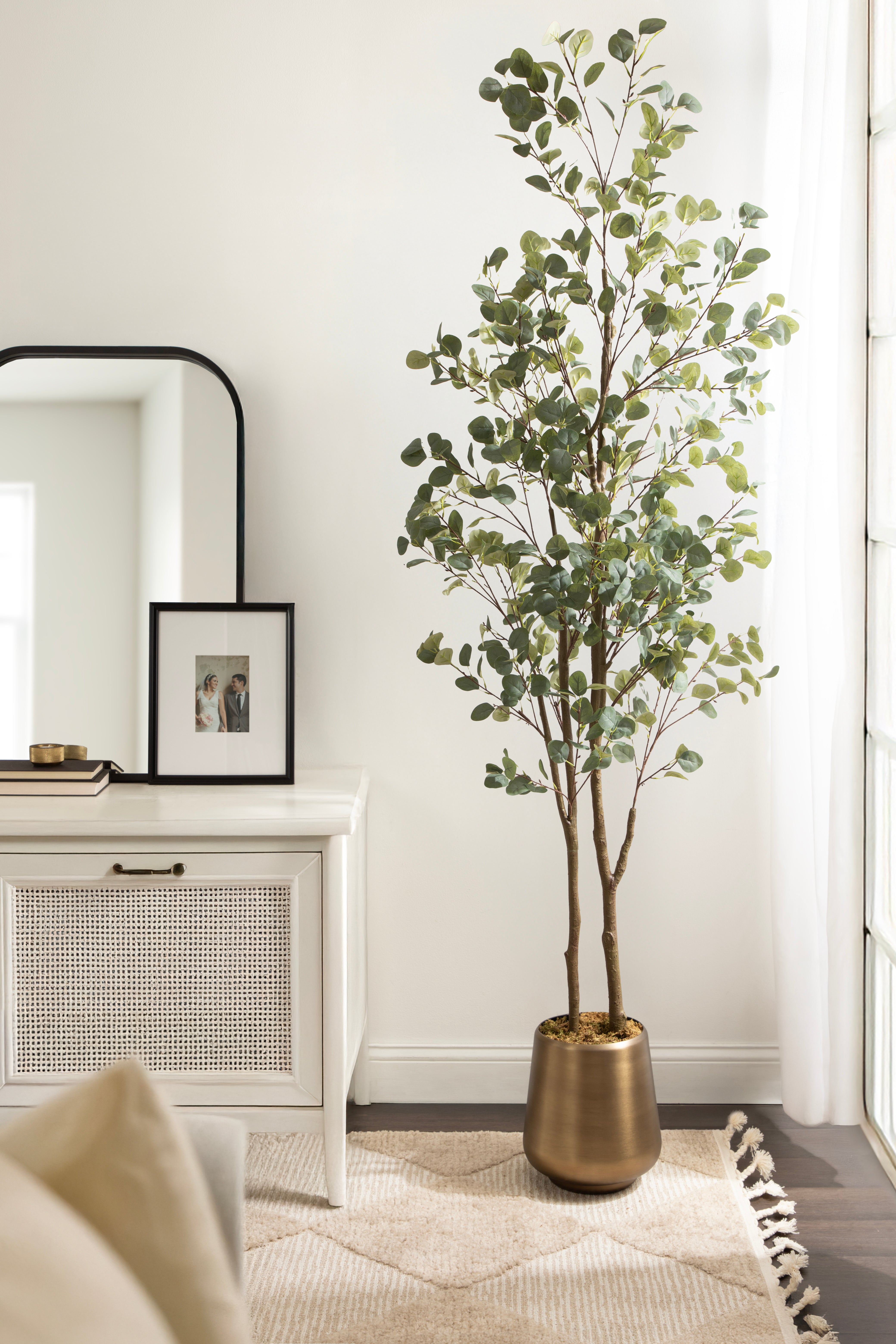 Faux Tree Gold 8' 7