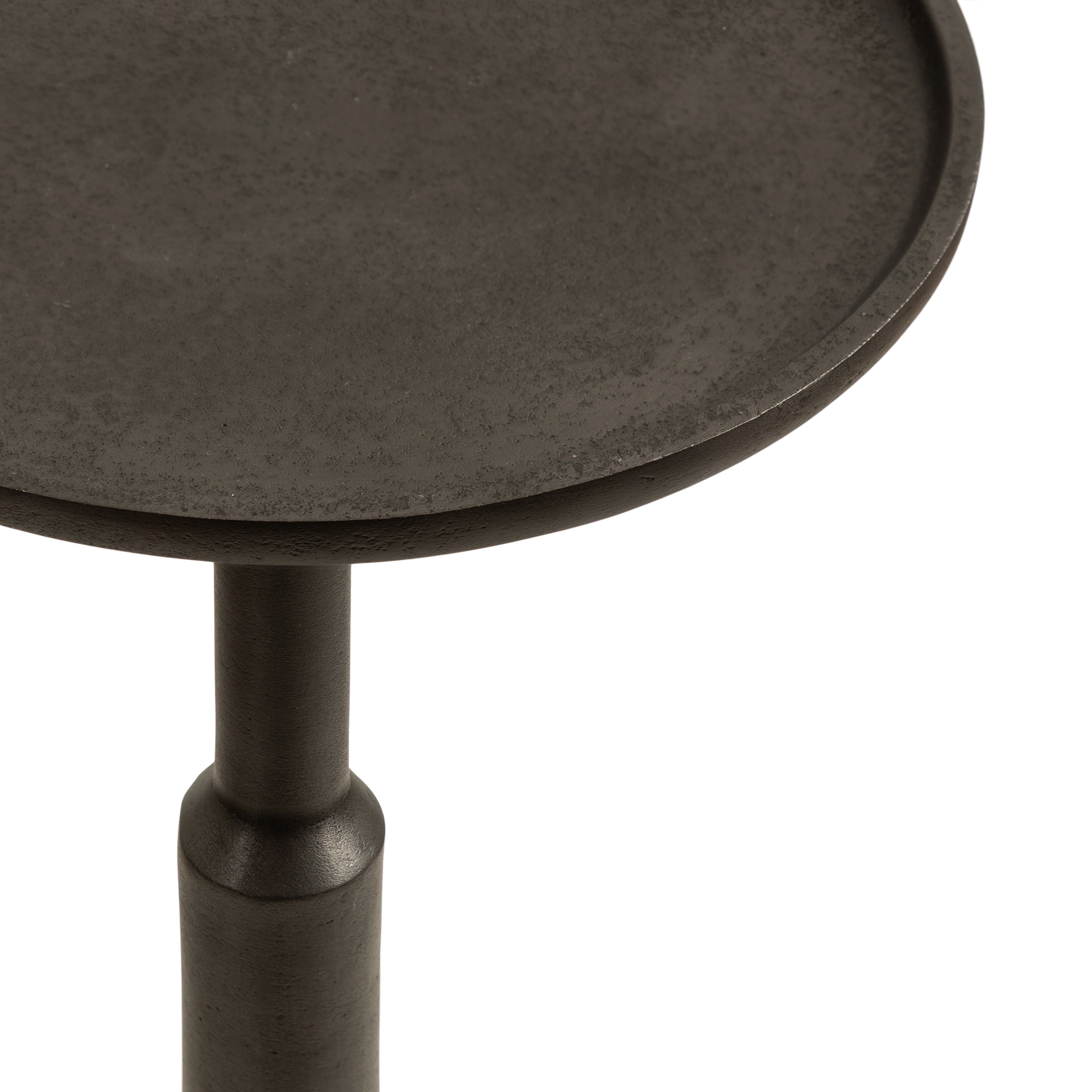 Drink Table Gray 9x9x22 3
