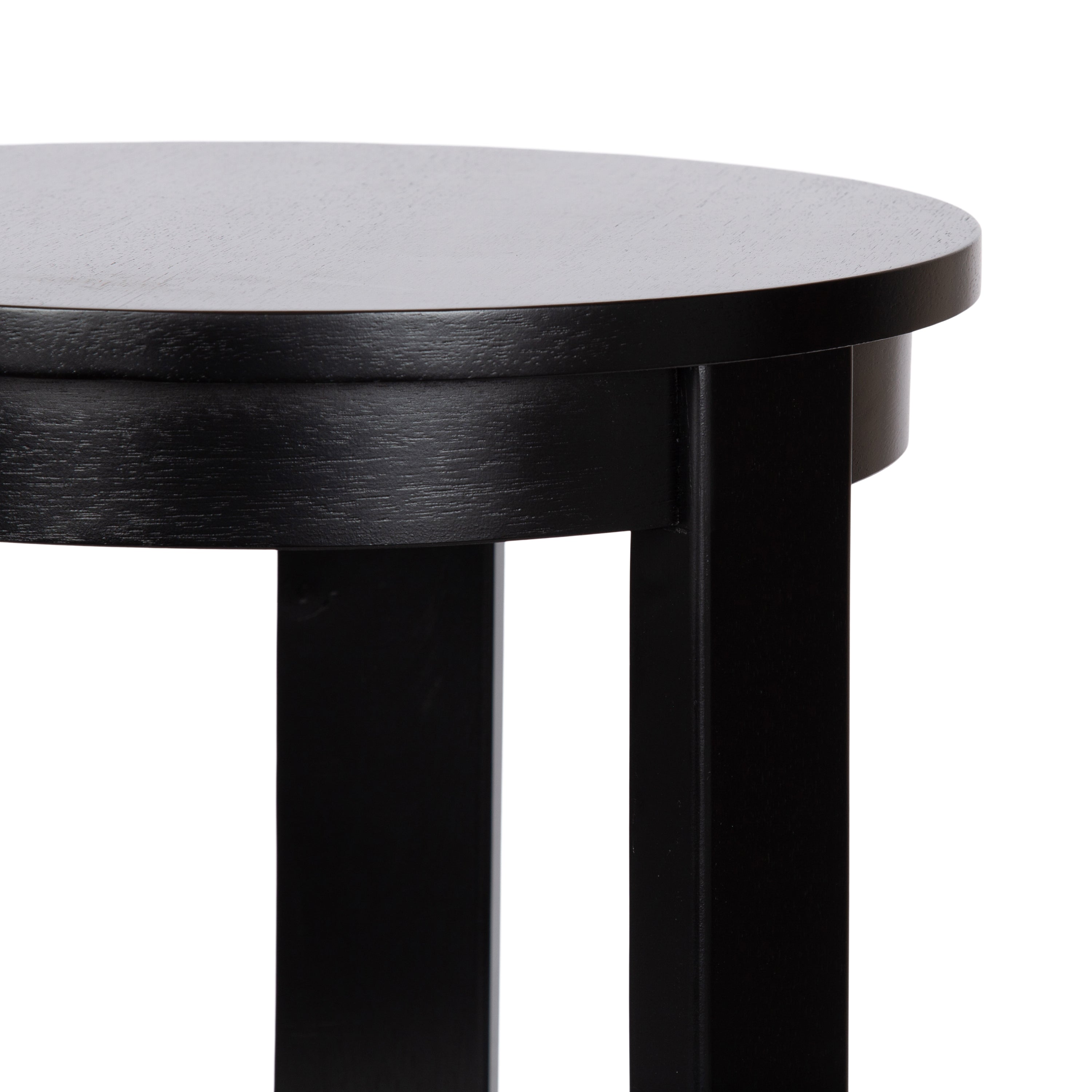 Side Table Black 16x16x23 3