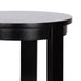 Side Table Black 16x16x23 3