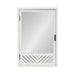 Medicine Cabinet White 20x5x30 6